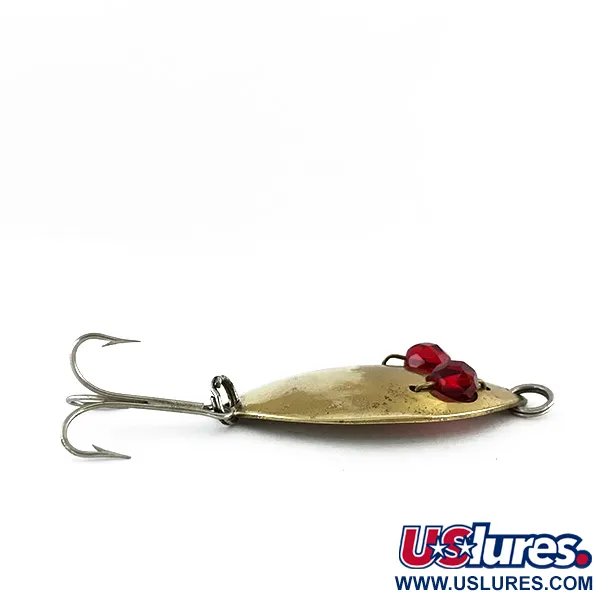 Hofmann’s Lures Red Eye junior Ondulante, Ottone/Rosso, 11g, #8275