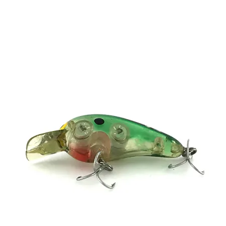 Norman Little N Crankbait, Trasparente / Verde arcobaleno, 7g, #8309