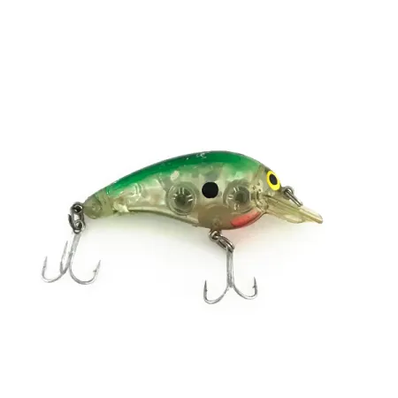 Norman Little N Crankbait, Trasparente / Verde arcobaleno, 7g, #8309