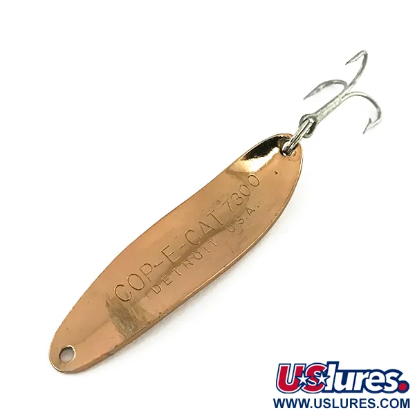 Dardevle Cop-E-Cat 7300 Ondulante, Rame martellato, 10g, #8328