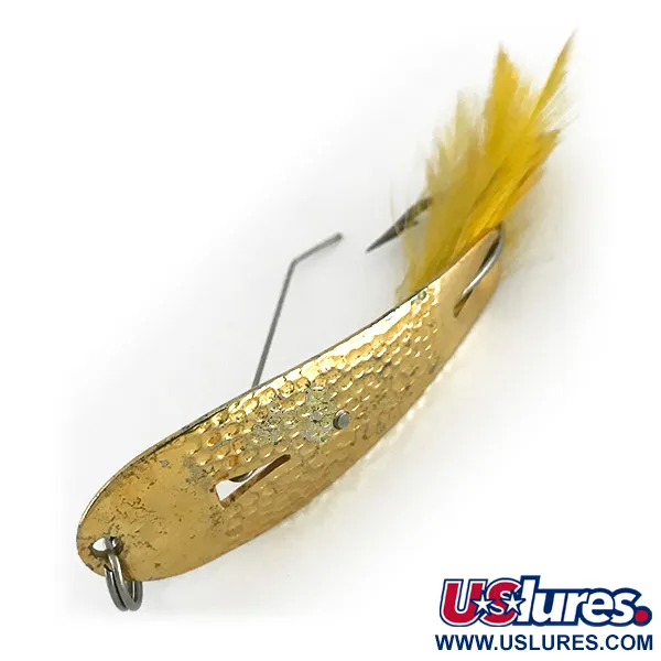 Hopkins Weedless 238 Hammered Spoon Cucchiaino, Oro, 7g, Antialga, #8331