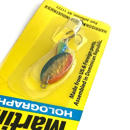 Panther Martin 2 Cucchiaino, Rosso/Blu/Oro, 2.5g, Olografico, #8334