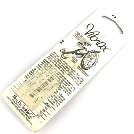 Blue Fox Super Vibrax 0 Rotante, Argento/Trota, 3g, Anti-torsione, #8335