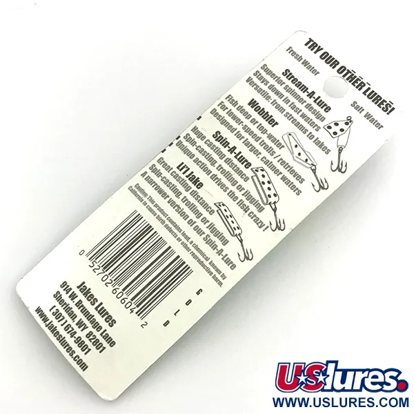 Jake's Lures Lil Jake Ondulante, Oro / Rosso, 4.7g, Placcata, #8336