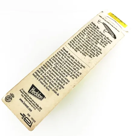 Heddon Zara Spook Esca Topwater, Giallo / Rosso, 21g, Vintage, #8337