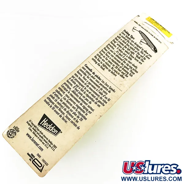 Heddon Zara Spook Esca Topwater, Giallo / Rosso, 21g, Vintage, #8337