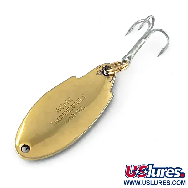 Acme Thunderbolt Ondulante, Nickel / Blu, 3,5g, Vintage, #8365