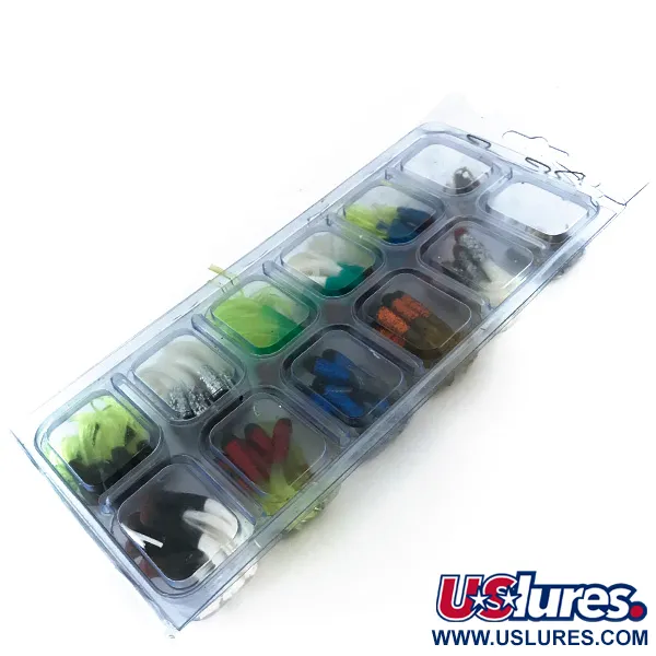 Kit Creme Maxi Tail Soft Baits, Mix, 119 pz, UV-reattivi, #8368