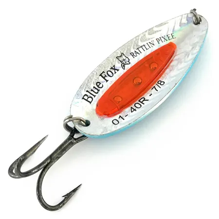 Blue Fox Rattlin Pixee UV Ondulante, Blue / Red, 24g, UV-reattivo, #8373