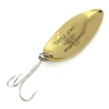 Luhr Jensen Little Jewel Ondulante, Oro / Blu, 21g, Ottone, #8387