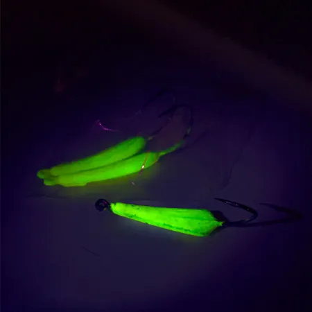 Doc's Goofy Jig Jig Verticale, Giallo, 7g, UV Glow, #8397