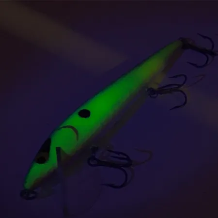 Smithwick Suspending Rattlin’ Rogue Jerkbait, Chartreuse/Viola, 12g, #8404