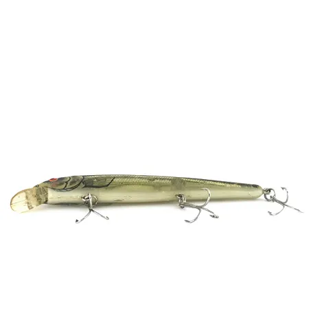 Bomber Magnum Long A Minnow, Argento-Chartreuse, 26g, Vintage, #8407