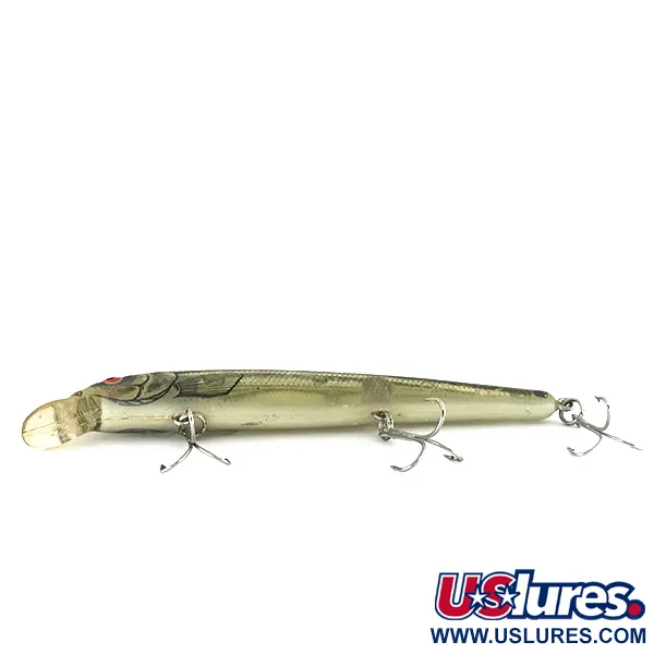 Bomber Magnum Long A Minnow, Argento-Chartreuse, 26g, Vintage, #8407