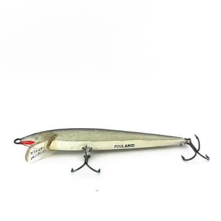 Rapala Original Floater F8 Minnow, S (Silver), 4g, Balsa, #8408