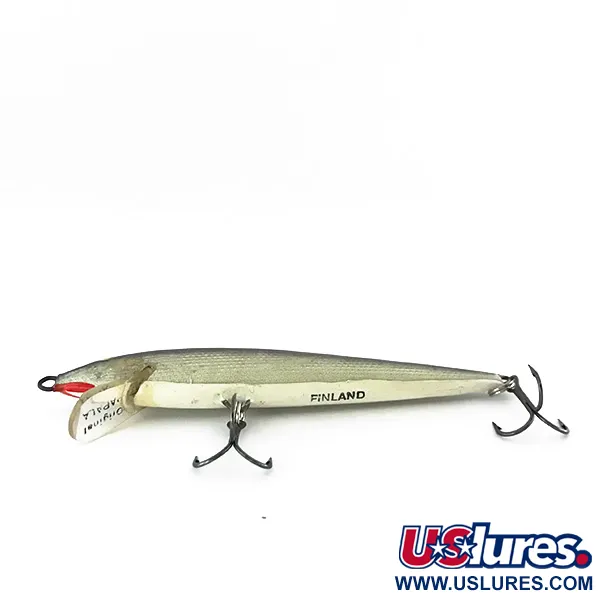 Rapala Original Floater F8 Minnow, S (Silver), 4g, Balsa, #8408
