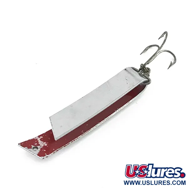 Luhr Jensen Super-Duper 509 Ondulante, Nichel / Rosso, 11g, #8413