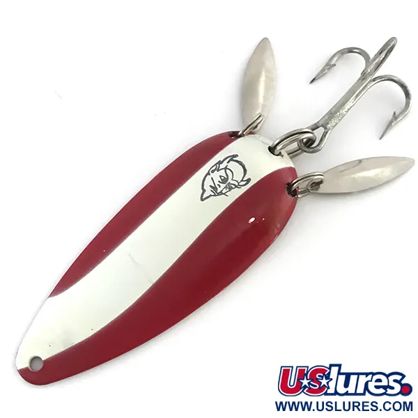 Eppinger Dardevle Dardevlet Klicker Ondulante, Rosso/Bianco, 21g, #8428