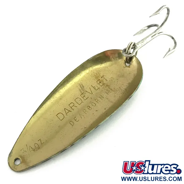 Dardevle Dardevlet Ondulante, Perch, 21g, Ottone, #8442