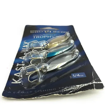 South Bend Essentials Kast-A-Way Cucchiaino, Oro/Nickel/Blu, 7g, #8451