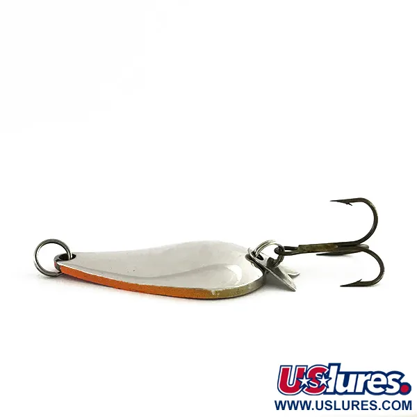 Acme K.O. Wobbler Ondulante, Nichel / Arancio, 14g, Sonic Flipper, #8464