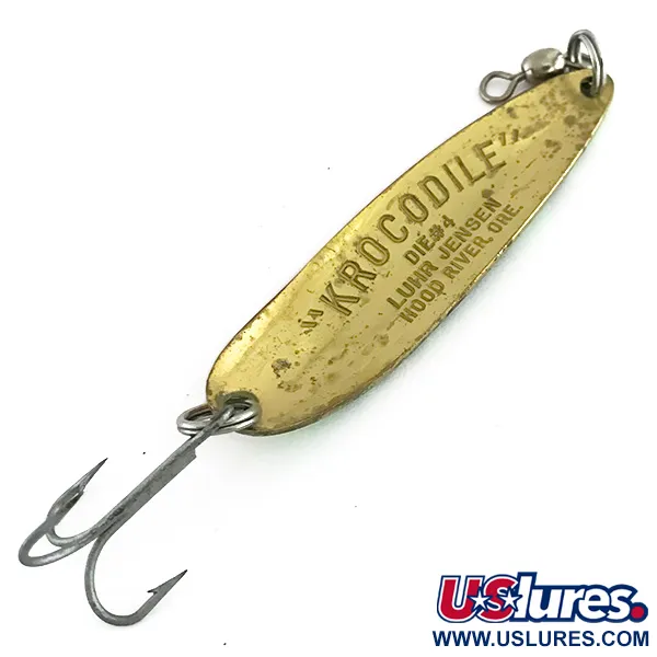 Luhr Jensen Krocodile Die #4 UV Ondulante, Fire Tiger, 14g, UV, #8466