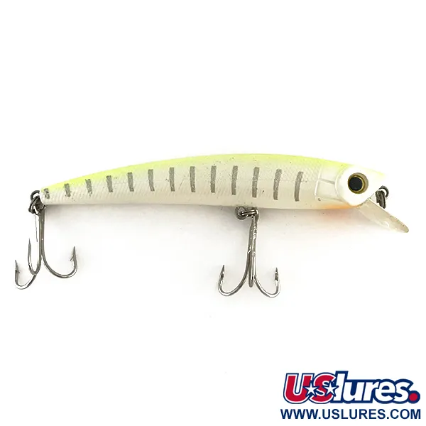 Bass Pro Shops Tourney Special Minnow Artificiale, Bianco/Giallo, #8473