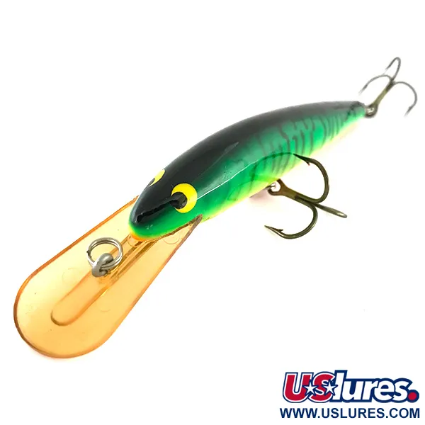 Bagley's Diving Bang-O-Lure Artificiale, Fire Tiger, 12,5g, UV, #8474