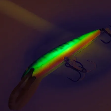 Bagley's Diving Bang-O-Lure Artificiale, Fire Tiger, 12,5g, UV, #8474