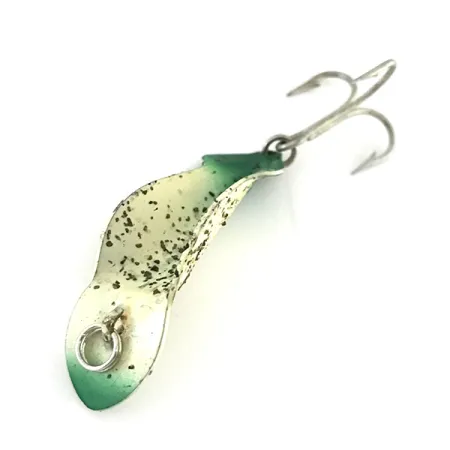 Buck Perry Spoonplug Ondulante, Bianco/Verde, 5g, Strutture, #8500