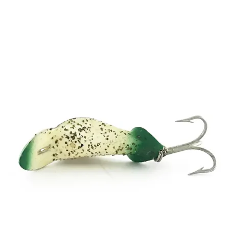 Buck Perry Spoonplug Ondulante, Bianco/Verde, 5g, Strutture, #8500