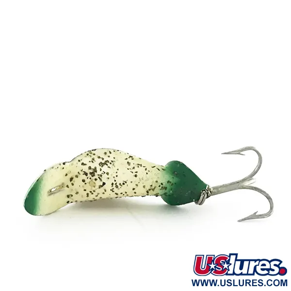 Buck Perry Spoonplug Ondulante, Bianco/Verde, 5g, Strutture, #8500