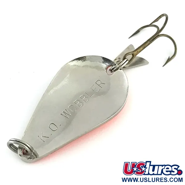 Ondulante Acme K.O. Wobbler, Argento/Arancio, 14g, #8507