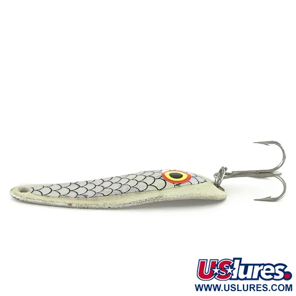 Wolverine tackle Cobra Glow Ondulante, Bianco/Nichel, 14g, Glow, #8513