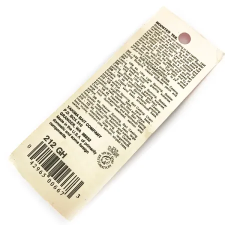 Yakima Bait Worden’s Original Rooster Tail Rotante, Oro/Marrone, 7g, #8520