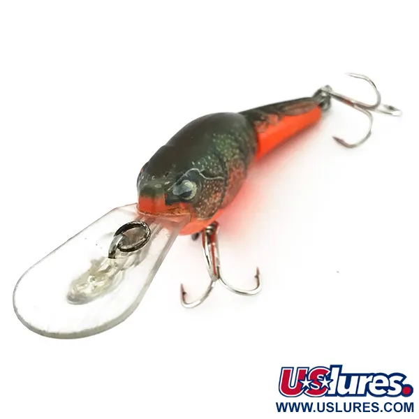 Rapala Shad Rap Jointed RS 05 Wobbler, Orange, 8g, UV, #8526