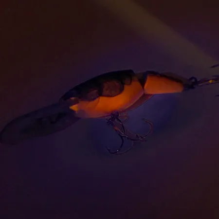 Rapala Shad Rap Jointed RS 05 Wobbler, Orange, 8g, UV, #8526