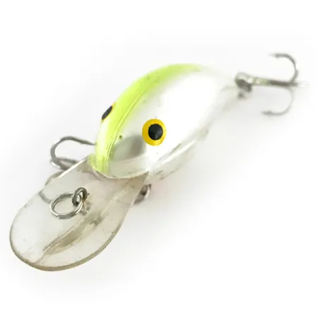 Bandit 200 Crankbait, Chrome Chartreuse, 8.5g, Rattling, #8529