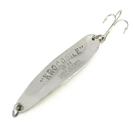 Luhr Jensen Krocodile Die #4 Ondulante, Nichel / Oro, 14g, #8533