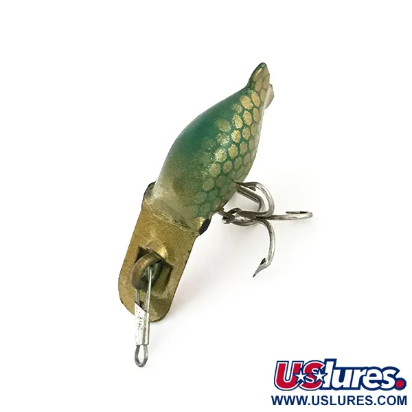 Luhr Jensen Hot Shot 70 Esca, Nido d'ape Verde Oro, 1.6g, #8559