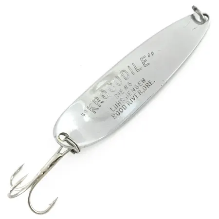 Luhr Jensen Krocodile Die #5 Ondulante, Nichel, 28g, Scaglie, #8576