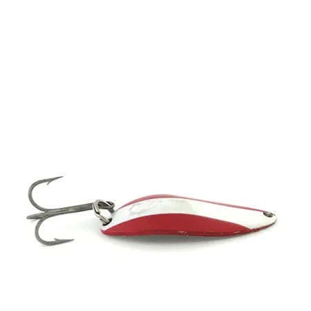 Dardevle Devle Dog 7700 Ondulante, Rosso / Bianco / Nickel, 14g, #8579
