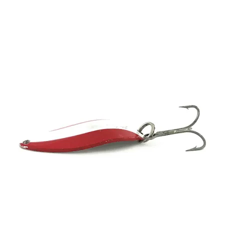 Dardevle Devle Dog 7700 Ondulante, Rosso / Bianco / Nickel, 14g, #8579