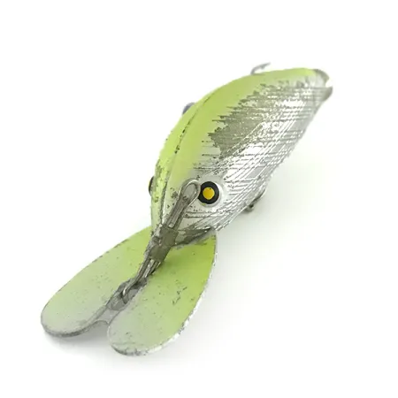 Bill Norman Quarterback Shallow Crankbait, Argento/Chartreuse, 7g, Glow, #8591