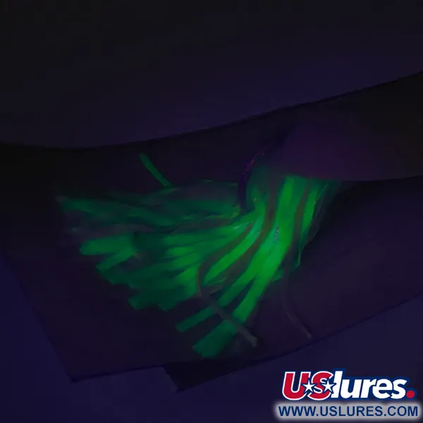 Hydro Lures Hydro Spoon, 11g Bianco/Verde/Rosso, Cucchiaino Antialga #9258