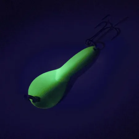 Acme Dazzler #2 UV Ondulante, Yellow / Green / Nickel, 7g, UV, #8600