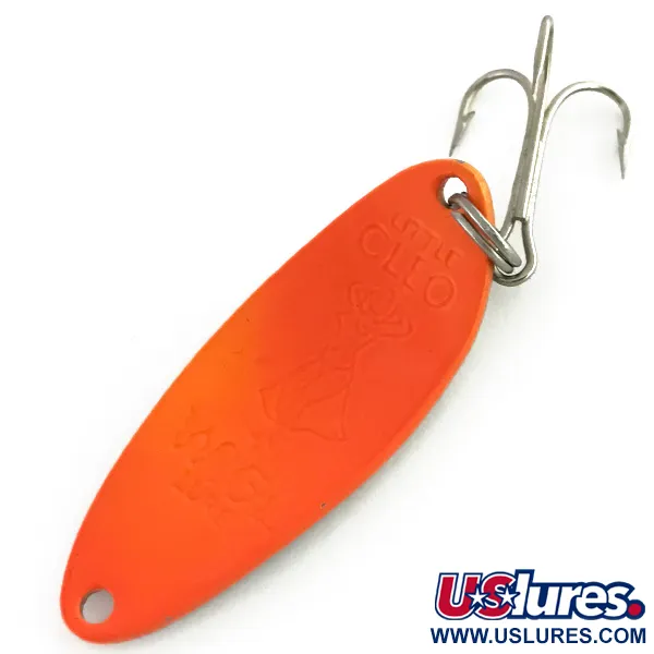 Seneca Little Cleo (Hula Girl) Ondulante, Nickel/Orange, 10g, #8609