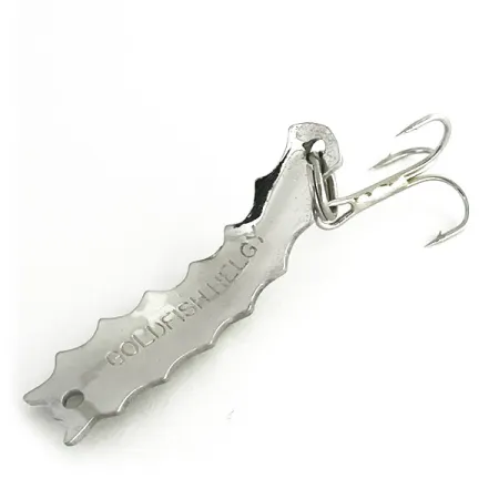 Goldfish Helgy Ondulante, Nickel / Red Eyes, 4.5g, Profilo insetto, #8621