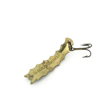 Al's Goldfish Helgy Ondulante, Nero/Rosso/Oro, 4,5g, Larva, #8622