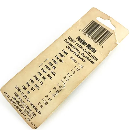 Panther Martin 9 Cucchiaino, Nickel, 11g, Senza Cavalletta, #8626